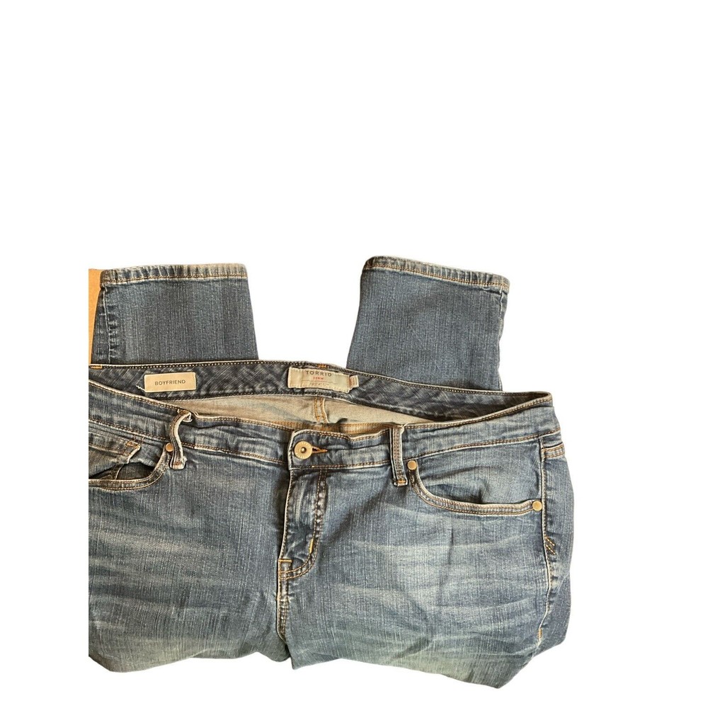 Torrid Jeans Womens 18 18R‎ Denim Boyfriend Blue